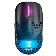Mouse gaming wireless Xtrfy MZ1 RGB, Ultrausor 61g, Negru