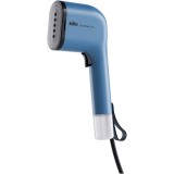 Aparat de calcat vertical cu abur BRAUN GS3024BL, 1100W, abur variabil 22 g/min, 2 rezervoare detasabile 70 + 120 ml, tehnologie FastSteam, tehnologie