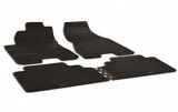 Covorase Auto Cauciuc Hyundai Tucson (2004-2010) Gri Carbon, Set Complet Fata + Spate, Impermeabile, Anti-Alunecare