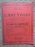L art vivant- revista in franceza, nr. 29, aprilie 1926