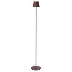 Lampadar metal maro cu led Etna 17x115 cm