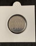 Moneda 5000 lei 2003 aluminiu