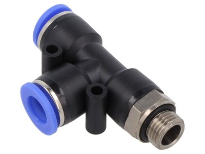 Racord T Push-In 1/4&amp;quot; 15bar foto