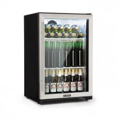 Klarstein Beersafe Pro, frigider, u?a de sticla de 133 L, 2 rafturi, negru foto