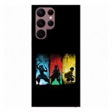 Husa compatibila cu Samsung Galaxy S22 Ultra Silicon Gel Tpu Model Demon Slayer Team