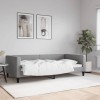 VidaXL Cadru de pat, gri deschis, 100 x 200 cm, material textil