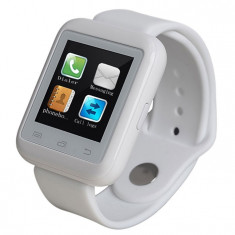 Smartwatch iUni U900i Plus, Bluetooth, LCD 1.44 Inch, Alb foto