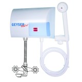 Boiler Electric Instant GEYSER NEW 5000W, Dus Inclus, 230V, Incalzire Rapida Apa, Protectie Supra-Temperatura, Instalare Usoara