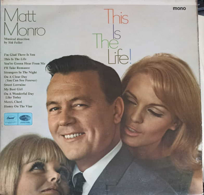 Disc vinil, LP. This Is The Life!-MATT MONRO