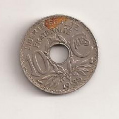 Moneda Franta - 10 Centimes 1935 v1