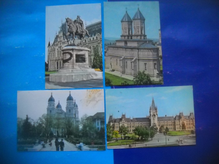 HOPCT LOT 2930 -IASI-4 CARTI POSTALE-CIRCULATE