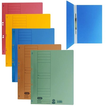 Dosar carton cu capse color 250 g/mp pentru 200 coli A4