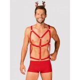 Costum Mr Reindy Obsessive, Rosu, S/M