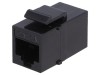 Adaptor soclu PIN 8 Cat 6a Keystone RJ45 x2, Logilink