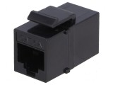 Adaptor soclu PIN 8 Cat 6a Keystone RJ45 x2, Logilink