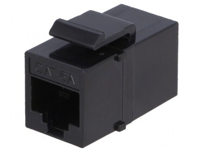 Adaptor soclu PIN 8 Cat 6a Keystone RJ45 x2 foto