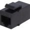 Adaptor soclu PIN 8 Cat 6a Keystone RJ45 x2