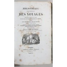 BIBLIOTHEQUE UNIVERSELLE DES VOYAGES. TOME XXXVI par M. ALBERT-MONTEMONT - PARIS, 1825