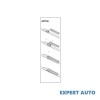 Stergator parbriz sofer seatexeo 03/2009➝ cod:art36 22 Alta marca Alt model #7, Array