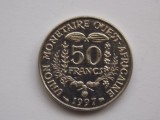 50 FRANCS 1997 STATELE AFRICANE DE VEST-AUNC, Africa