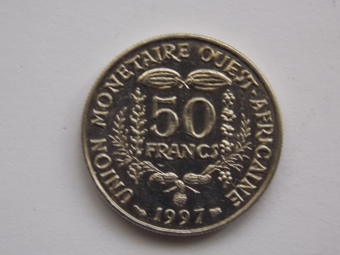 50 FRANCS 1997 STATELE AFRICANE DE VEST-AUNC
