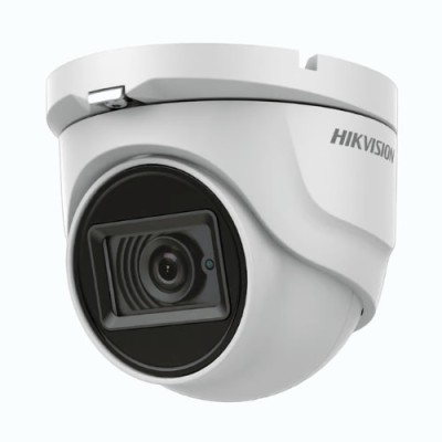 Camera de supraveghere, 5 MP, lentila 2.8mm, IR 30m, audio integrat - HIKVISION DS-2CE76H0T-ITMFS-2.8mm SafetyGuard Surveillance foto