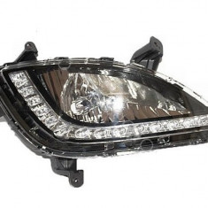 Proiector Hyundai I20 (Pb), 07.2012-12.2014, partea Dreapta, Fata, cu lumina timp de zi tip LED; H8+LED; Omologare: ECE, OEM/OES