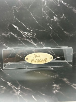 Suport pentru inghetata din plexiglas,personalizat foto