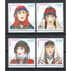 Turcia 1999 3203/06 MNH - Coifa traditională a femeilor turcesti (III)