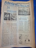 ziarul adevarul de duminica 21 ianuarie 1990 - articolul maradona si hagi pt prima oara fata in fata , manastirea cotroceni