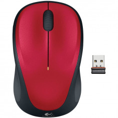Logitech Wireless Mouse M235, Red