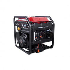 Generator de curent electric, 230V 5.5 KW, pornire manuala, motor in 4 timpi invetor, monofazat, Satra