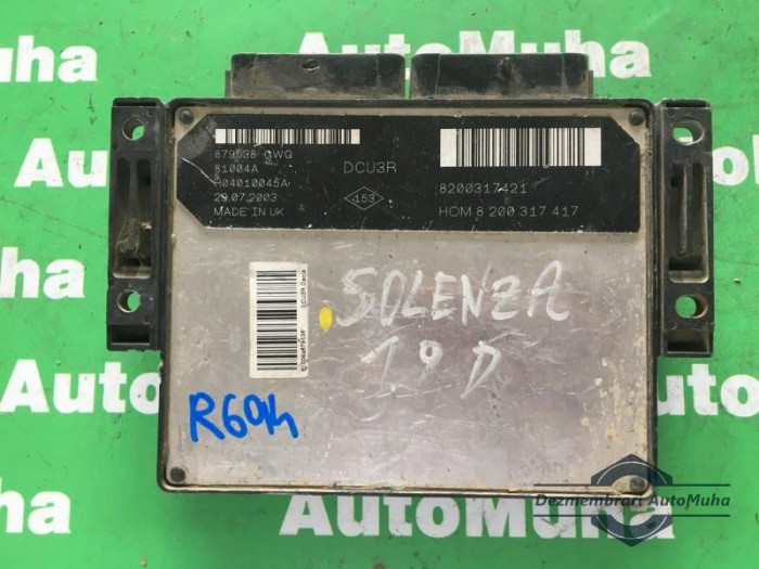 Calculator ecu Dacia Solenza (2003-&gt;) 8200317421