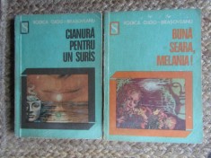 Rodica Ojog-Brașoveanu: Cianură pentru un sur&icirc;s, Bună seara, Melania! - Carte Polițistă, Editura Dacia, Scorpionul