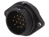 Soclu SP21 tată 12 PIN IP68 5A 400V