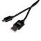CABLU DE DATE MICRO USB. NEGRU. 2M LUNGIME