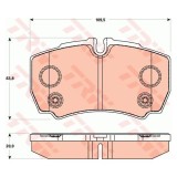 Placute frana Ford Transit Caroserie, 04.2006-, Motorizare 2.3 16v, TRW