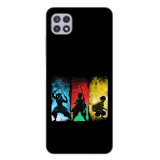 Husa compatibila cu Samsung Galaxy A22 5G Silicon Gel Tpu Model Demon Slayer Team