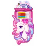 Carte de colorat Grafix, 20 file Pony