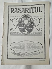 Revista Rasaritul, anul V, nr.21-24/1923 foto
