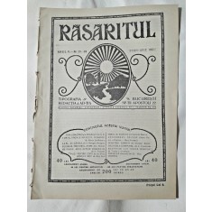 Revista Rasaritul, anul V, nr.21-24/1923