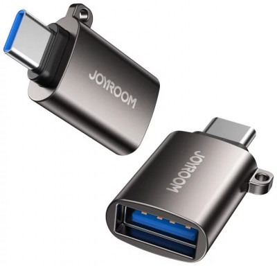 Adaptor Joyroom S-H151 USB 3.2&amp;nbsp; tata la USB-C mama, negru, universal foto