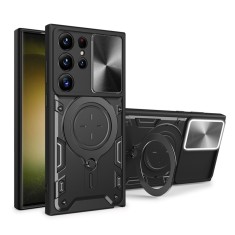 Husa Samsung Galaxy S24 Ultra Techsuit CamGuard Pro, negru foto
