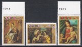 Nauru 1983 - Crăciun - Picturi de Raffael, Veronese, MNH
