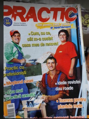 revista PRACTIC idei pentru casă, grădină și apartament - noiembrie 2007 foto