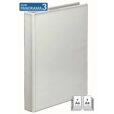 Caiet mecanic cu buzunar Bantex A4 4 inele 25mm cotor 42mm foto