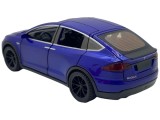 Macheta Metalică Tesla Model X cu Uși Deschise cu suntet si lumina, Scara 1:28