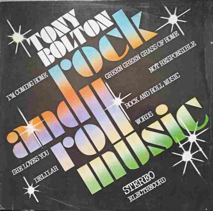 Disc vinil, LP. ROCK AND ROLL MUSIC-TONY BOLTON