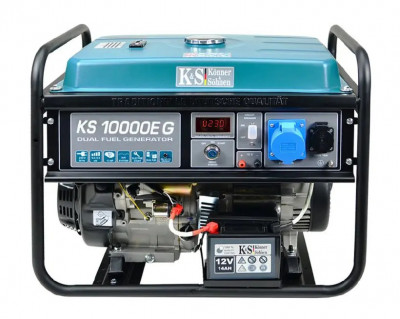 Generator de curent 8 kW HIBRID (GPL + Benzina) - Konner &amp;amp; Sohnen - KS-10000E-G foto