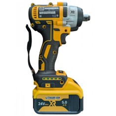 Masina de isurubat cu impact GERMAN MEISTER cu 2 acumulatori 24V 5AH si accesorii